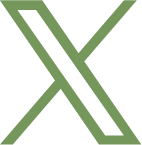 X logo/icon in white